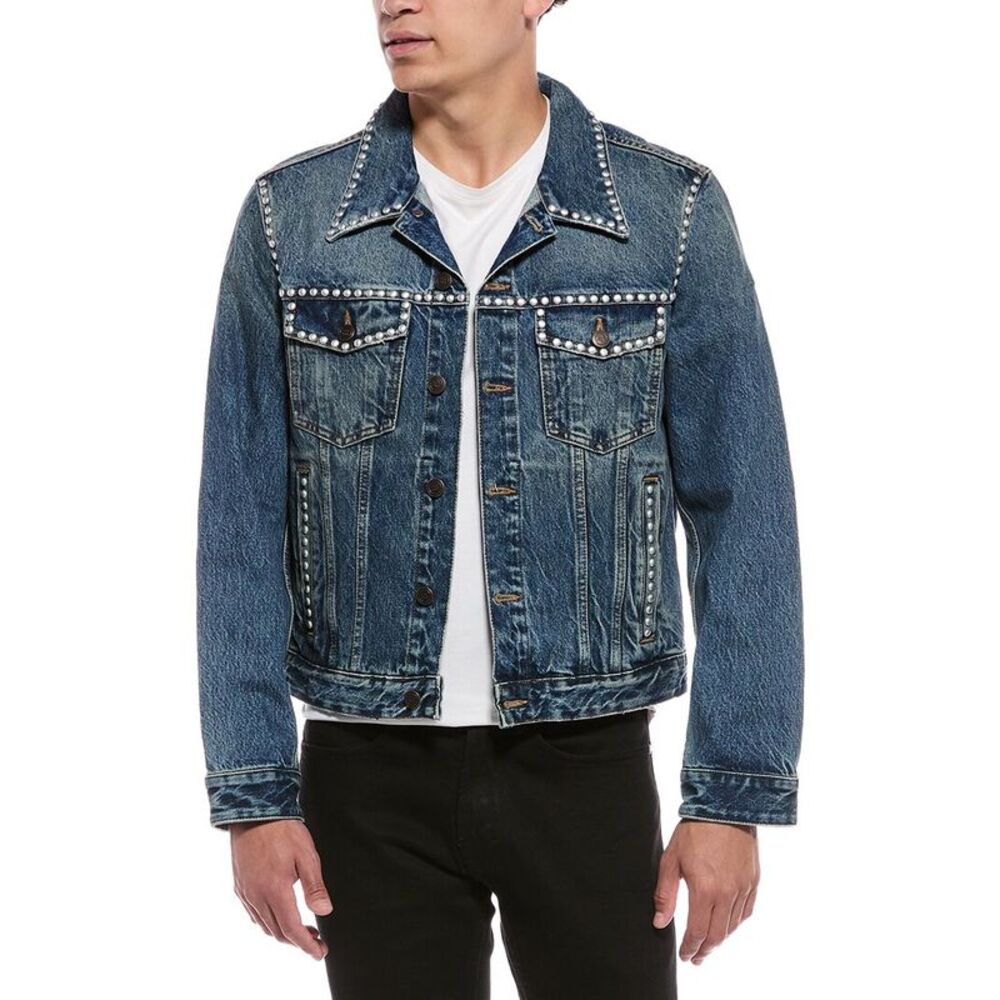 Blk Dnm Mens Denim Jacket, Blue